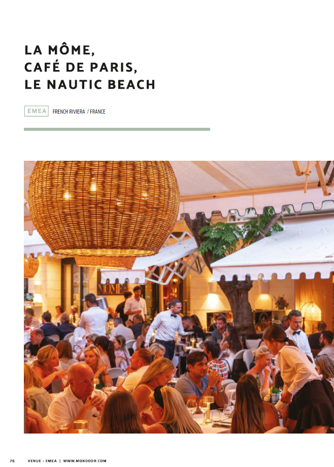 Cliquez ici pour consulter l'article en anglais dédié à la sonorisation de restaurants sur la Côte d'Azur avec les système de sonorisation de APG Audio, une marque d'Arbane Groupe.