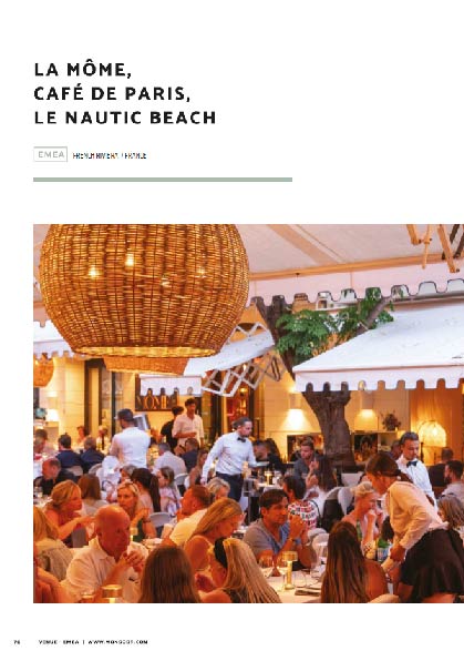 Consulter l'article en anglais dédié à la sonorisation de restaurants sur la Côte d'Azur avec les système de sonorisation de APG Audio, une marque d'Arbane Groupe.
