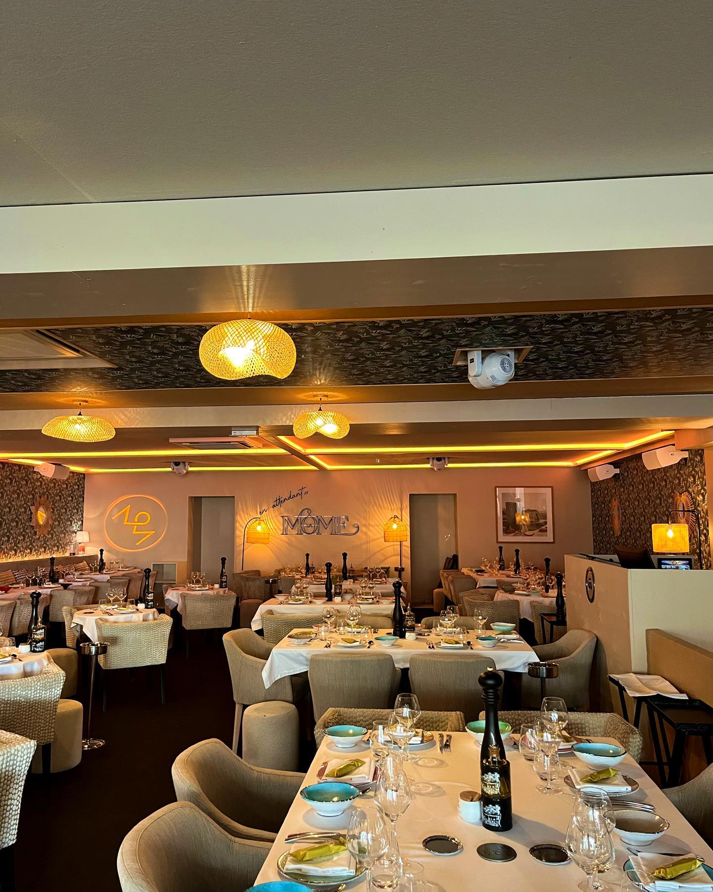 Arbane Groupe a su trouvé le bon système de sonorisation pour le restaurant La Mome à Cannes