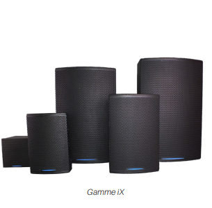 Enceintes Gamme IX d'APG Audio pour équiper les bars, clubs, cafés et restaurants.