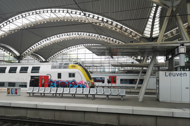 Photo de la gare de Louvain